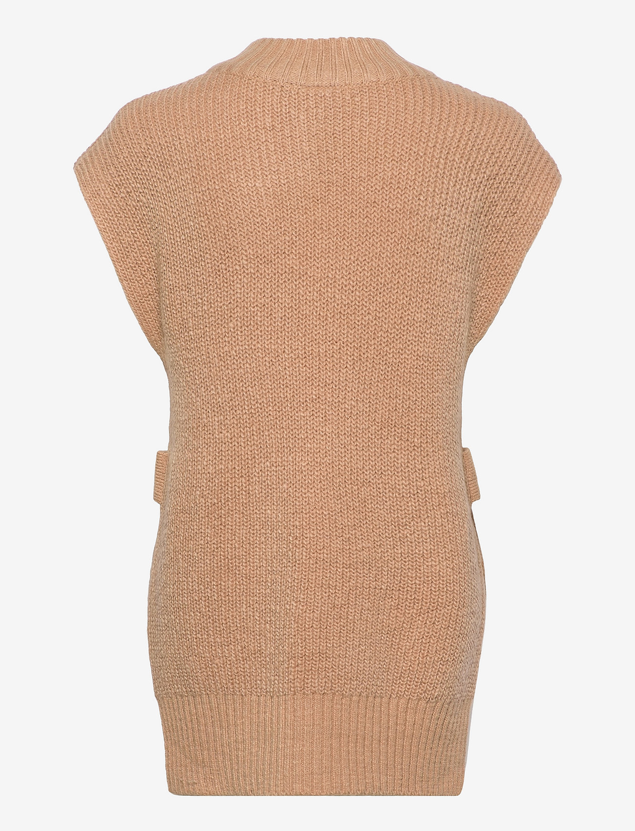 Gina Tricot - Novali knitted vest - down- & padded jackets - soft nougat (7418) - 1