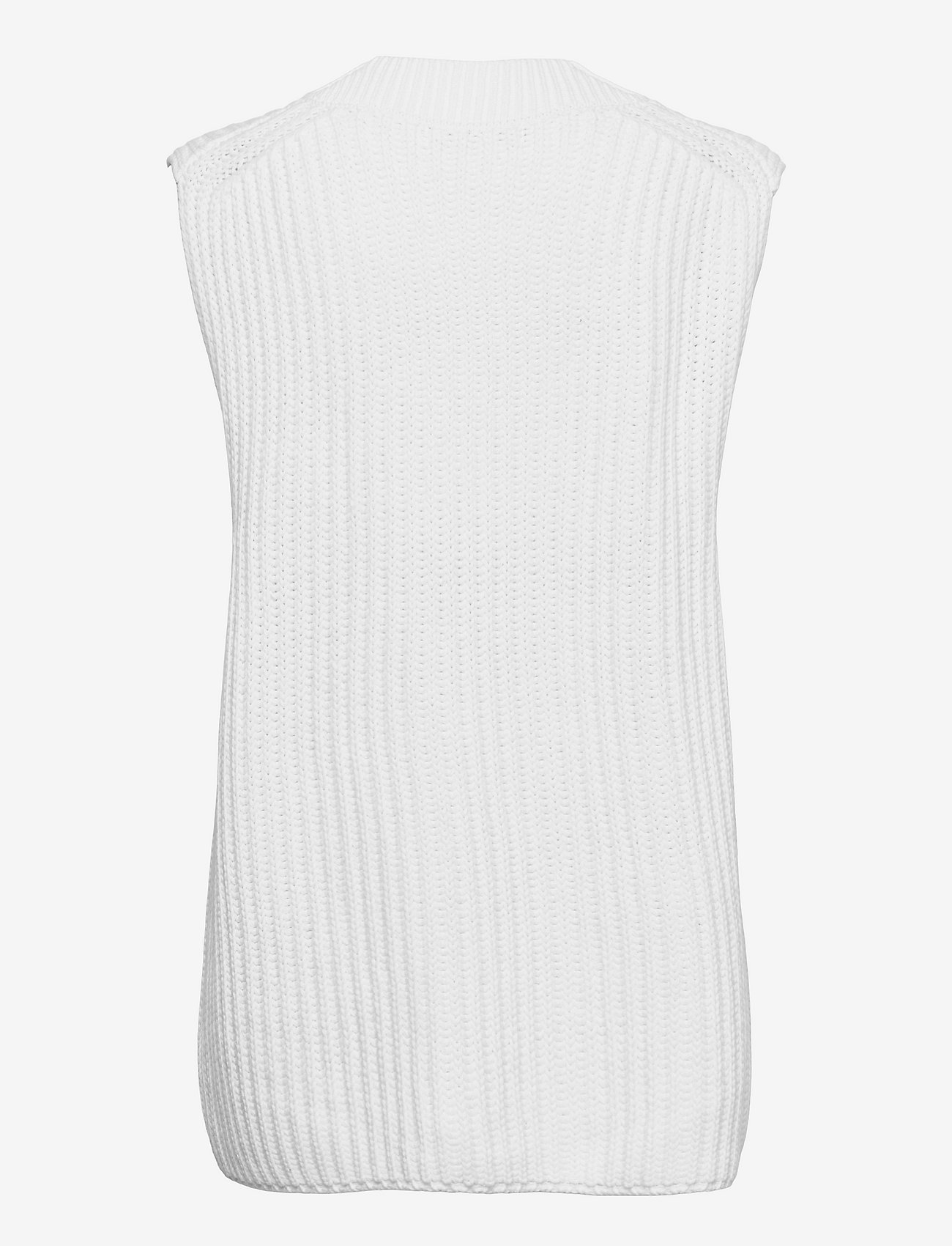 Gina Tricot - Harper knitted vest - down- & padded jackets - offwhite - 1