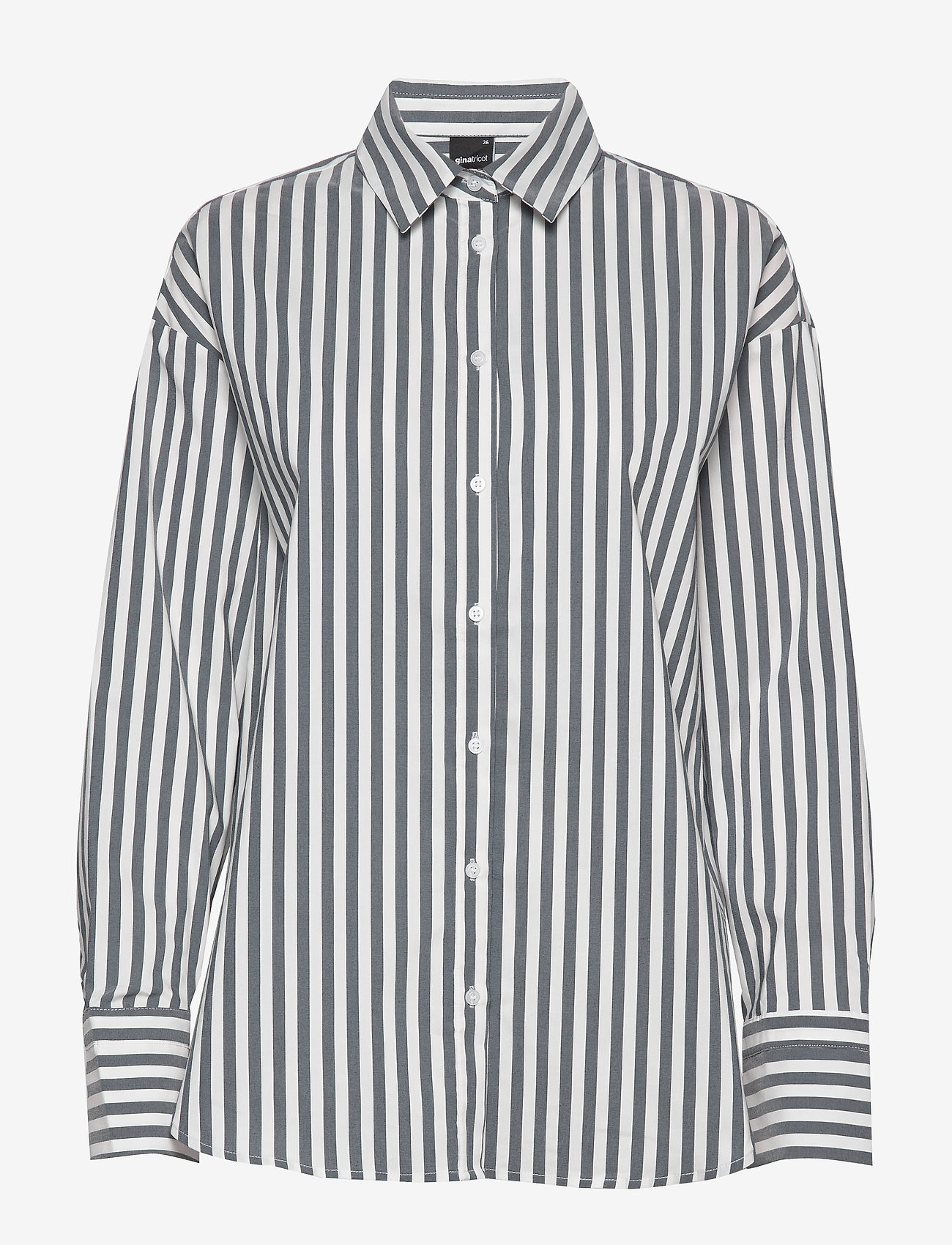 Missy Shirt (Blackwhite Str) (261.75 kr) Gina Tricot Blackwhite Shirt | Ane Mone | Skjorter | Miinto.no
