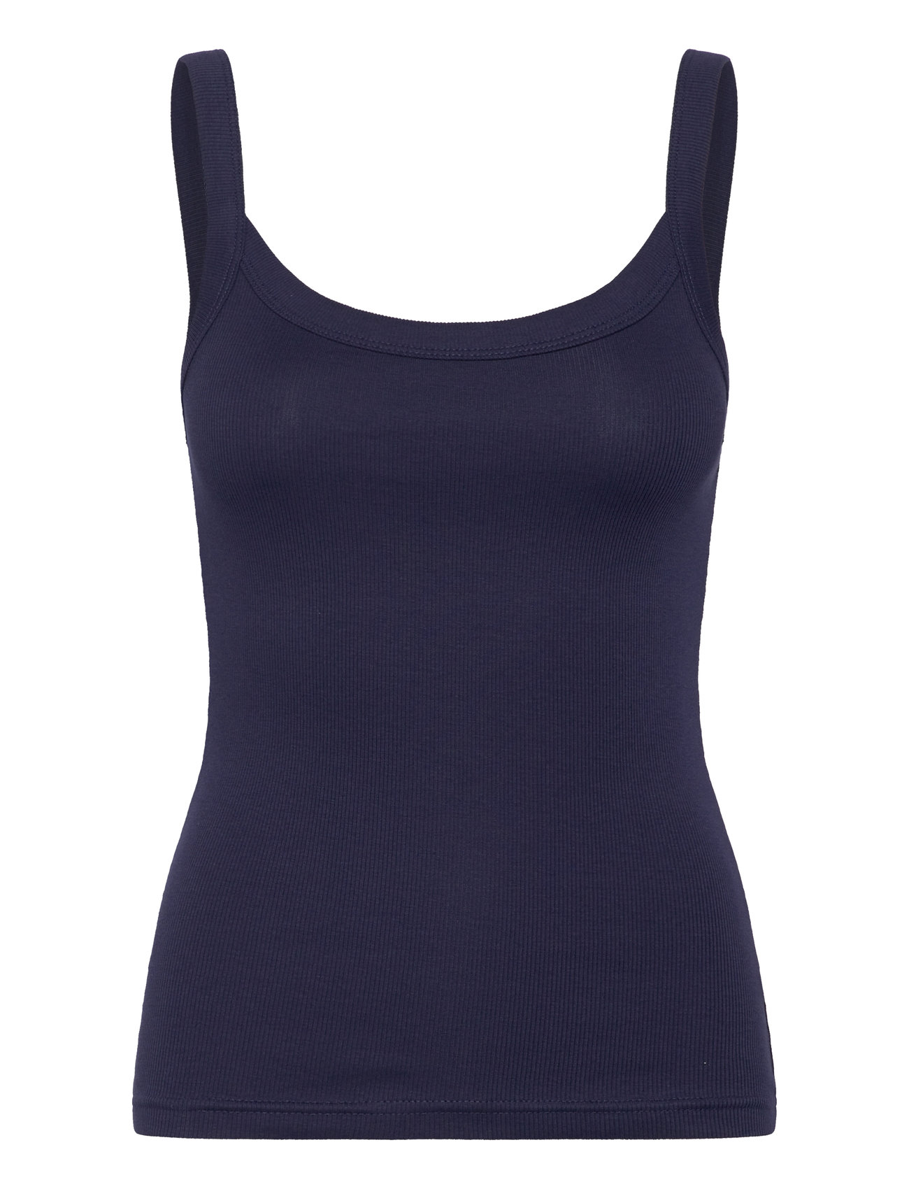 Gina Tricot Basic Rib Singlet Svart