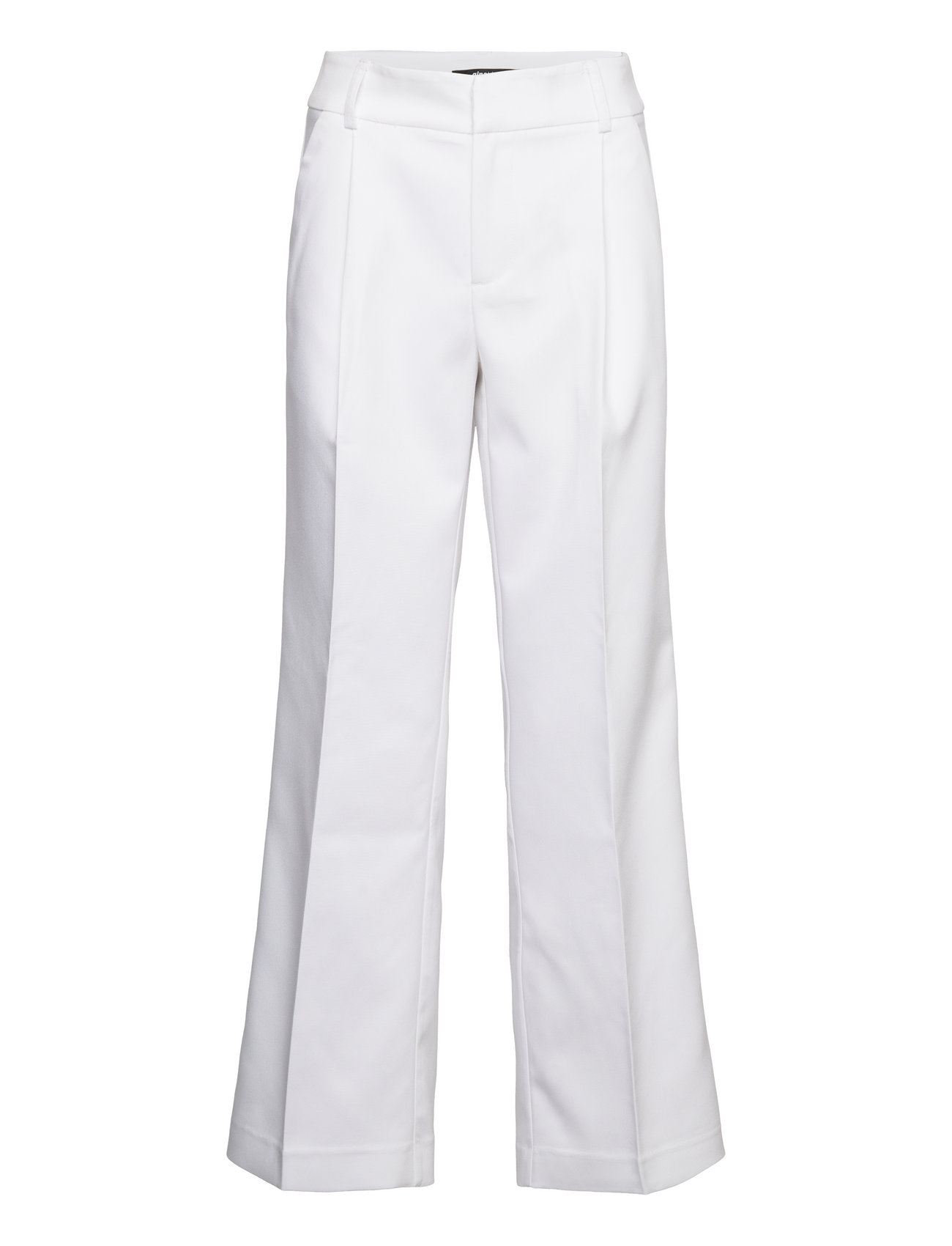 Soft touch folded flare trousers - Gina Tricot