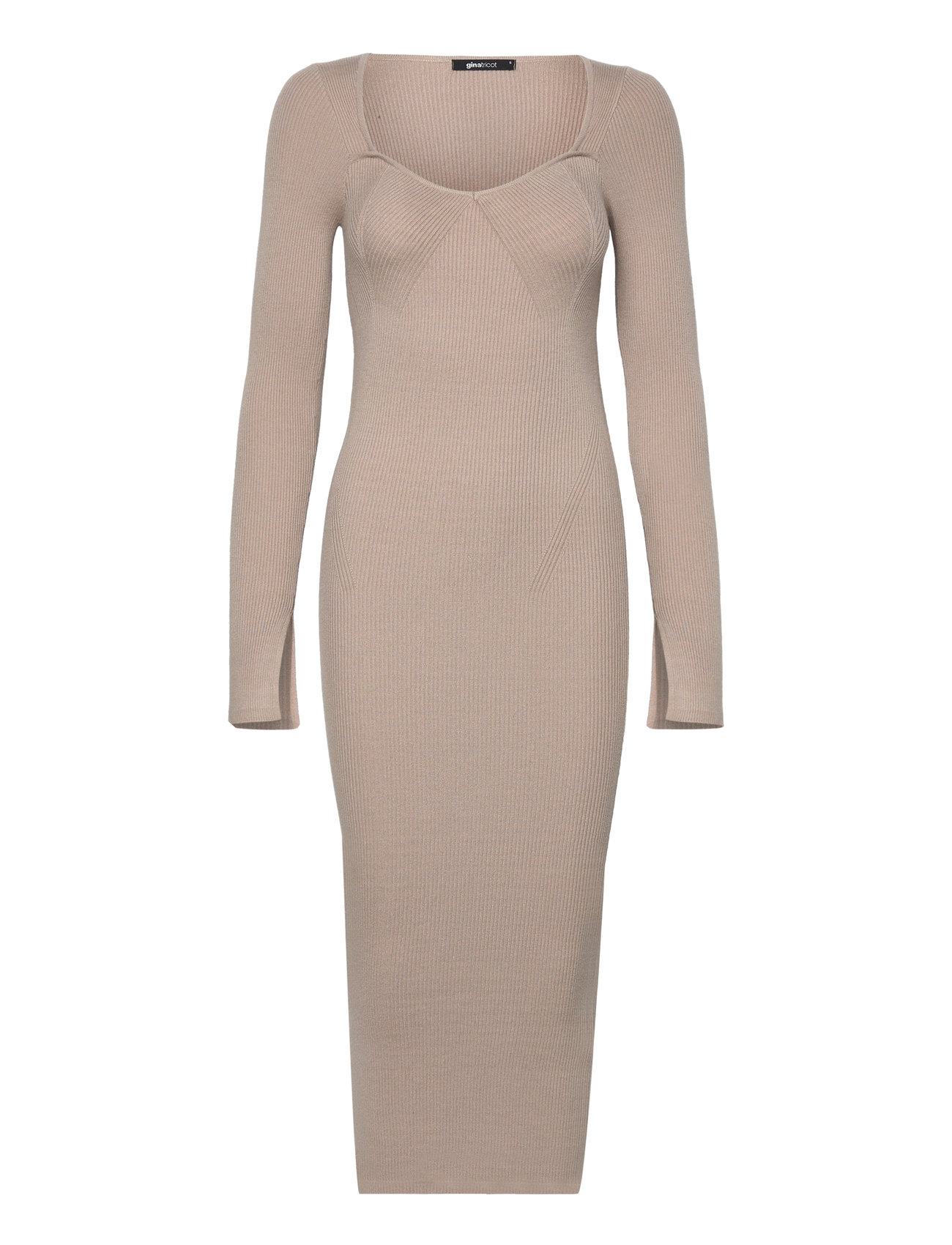 Gina Tricot Knitted Midi Dress - Midiklänningar - Boozt.com