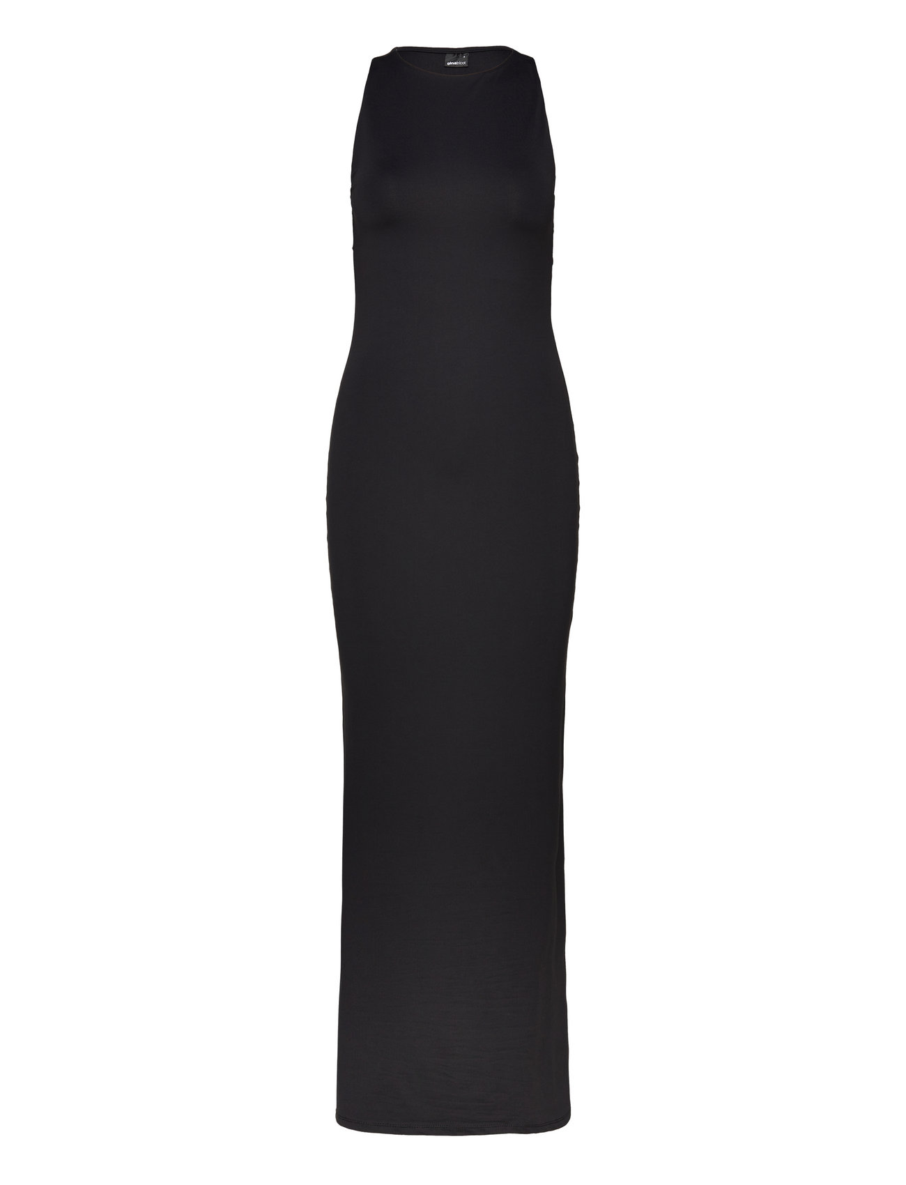 Stretchy Sleeveless Maxi Dress Maxiklänning Festklänning Black Gina Tricot