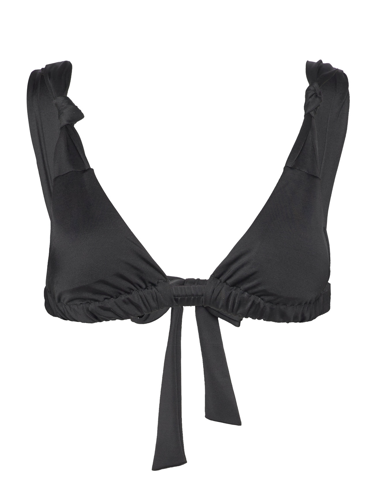 Black ruffle bikini on sale