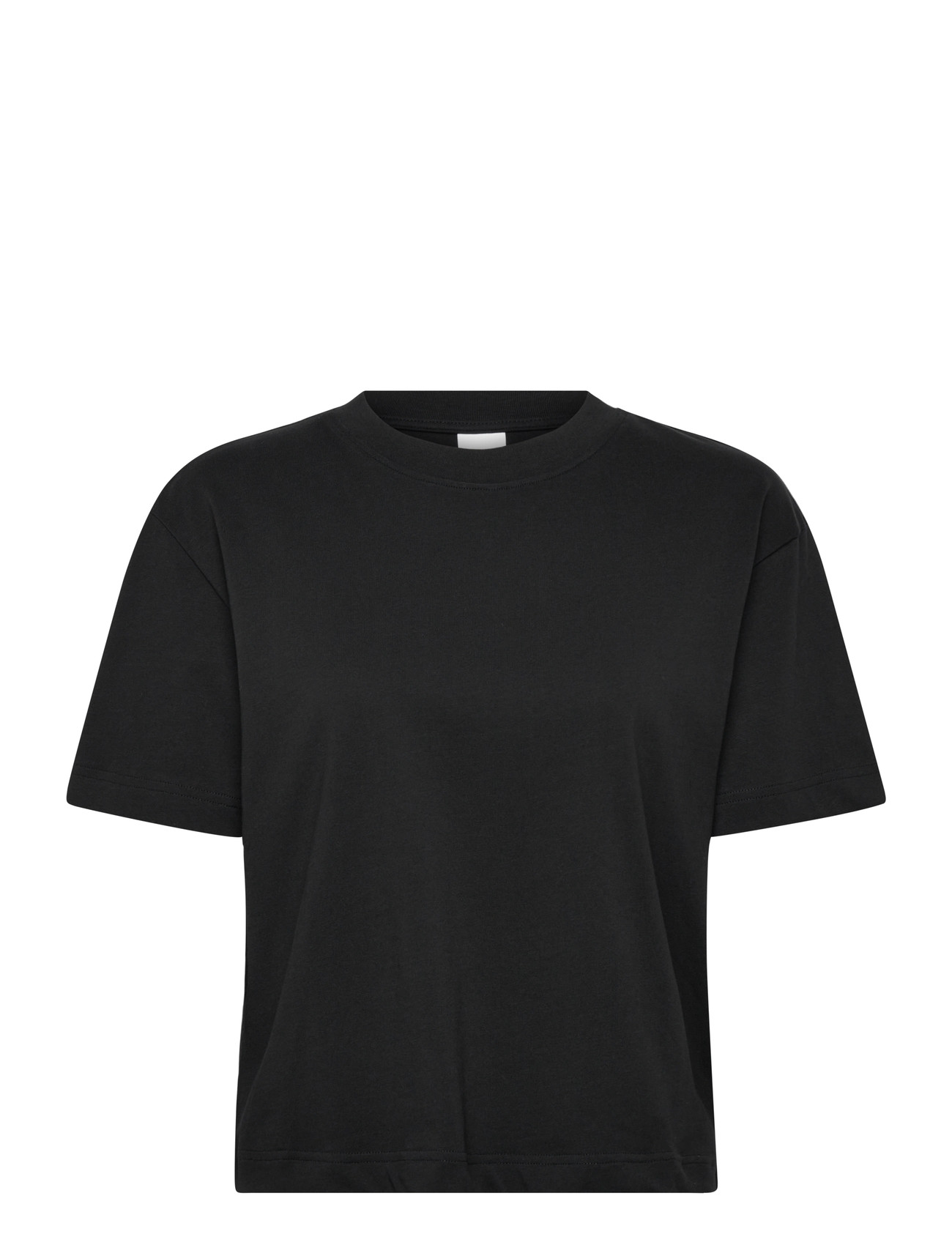 Gina Tricot Basic Tee, L, Black, T-Shirts & Toppe > Kortærmede, Dame