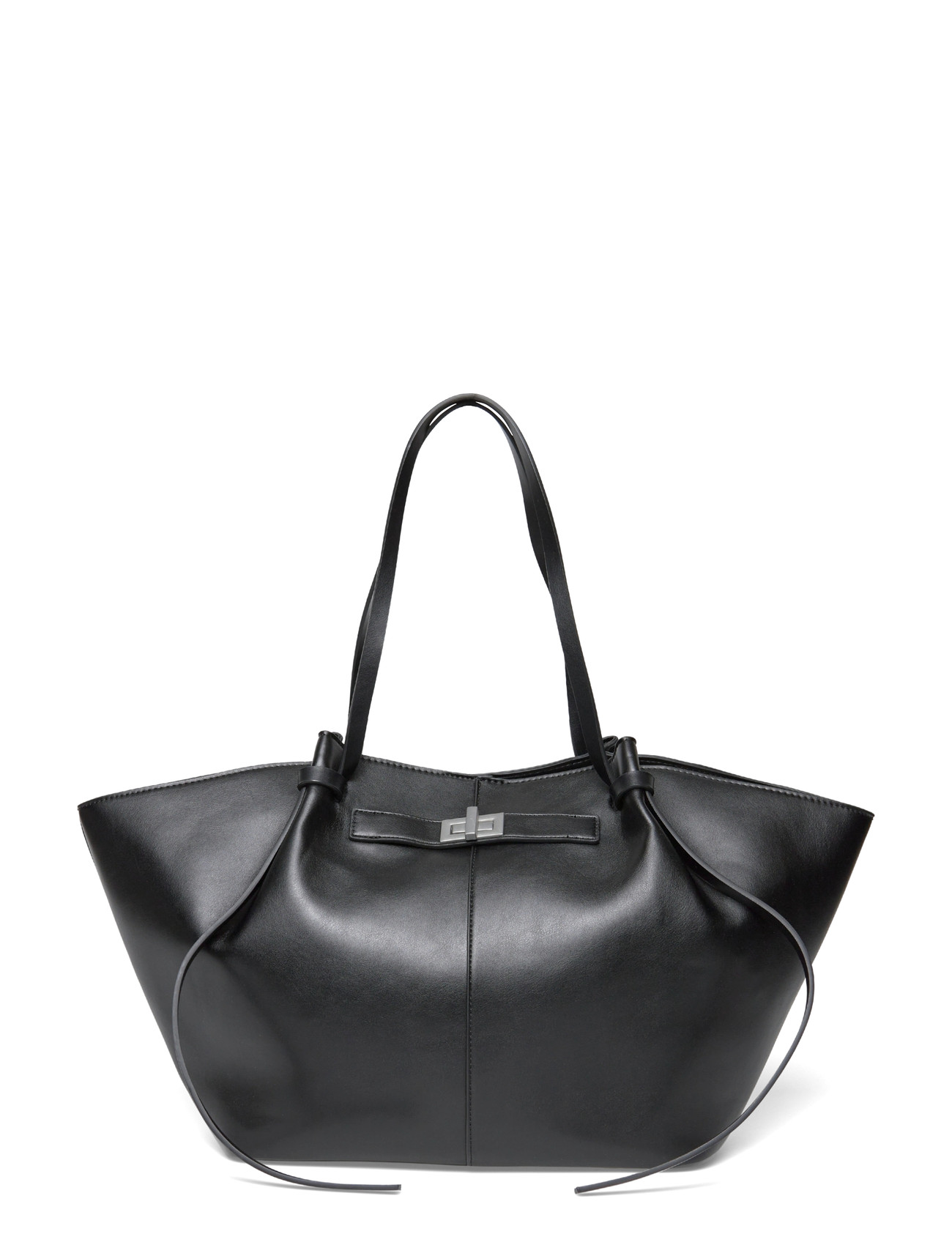 Gina Tricot Long Strap Pu Bag, One Size, Black, Tasker > Små Skuldertasker-Crossbody-Tasker, Dame