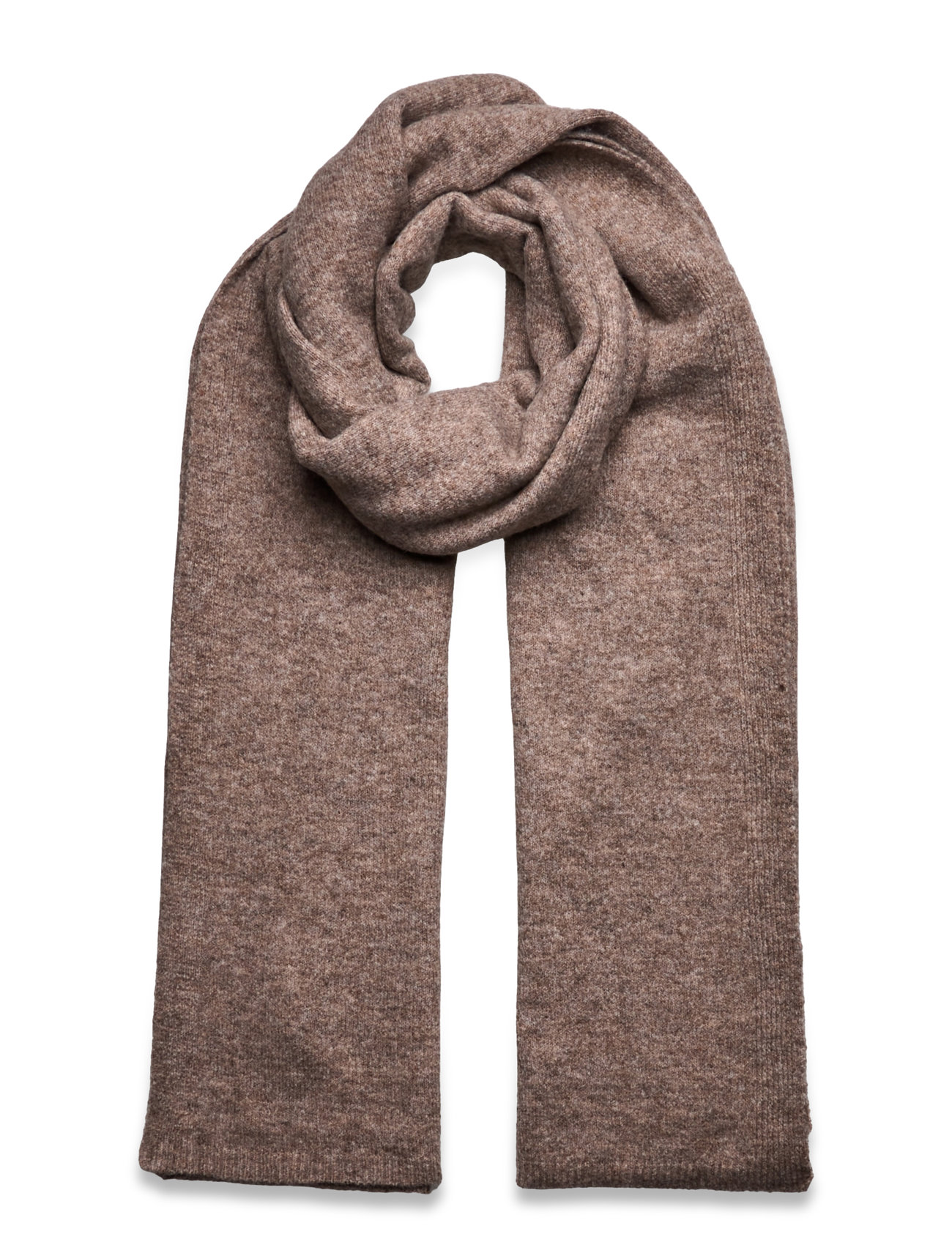 Gina Tricot Soft Knitted Scarf Brun