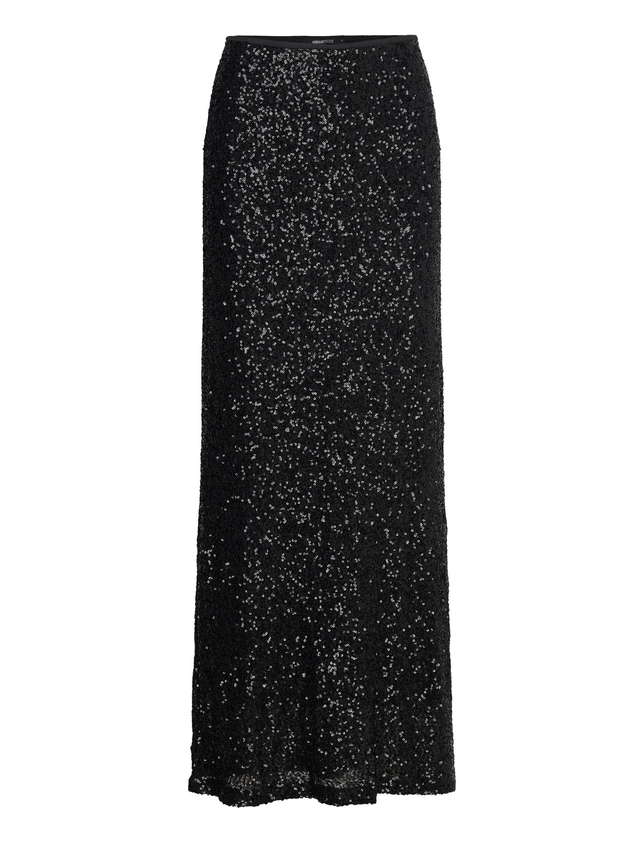 Gina Tricot Sequin Maxi Skirt Svart