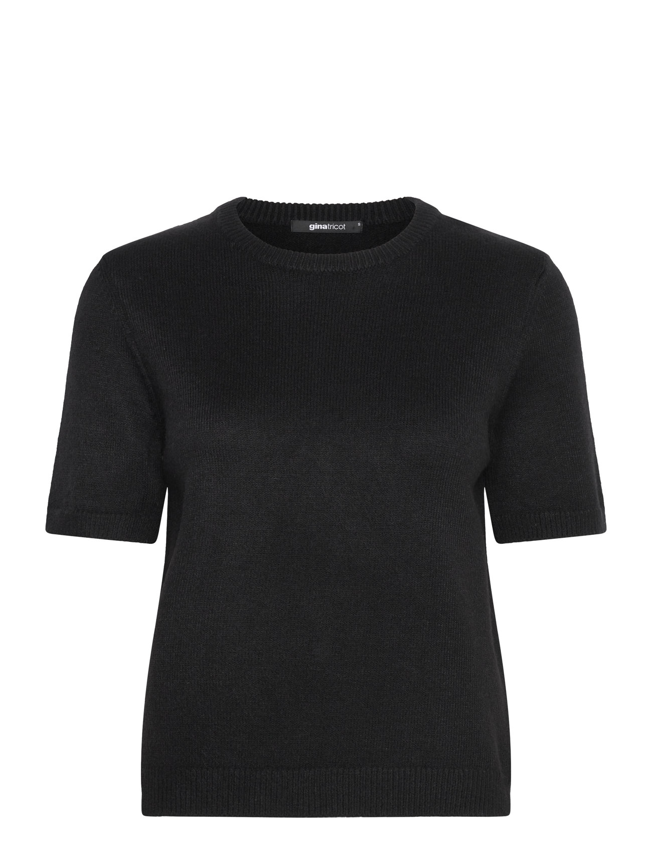 Gina Tricot Knitted Top Svart