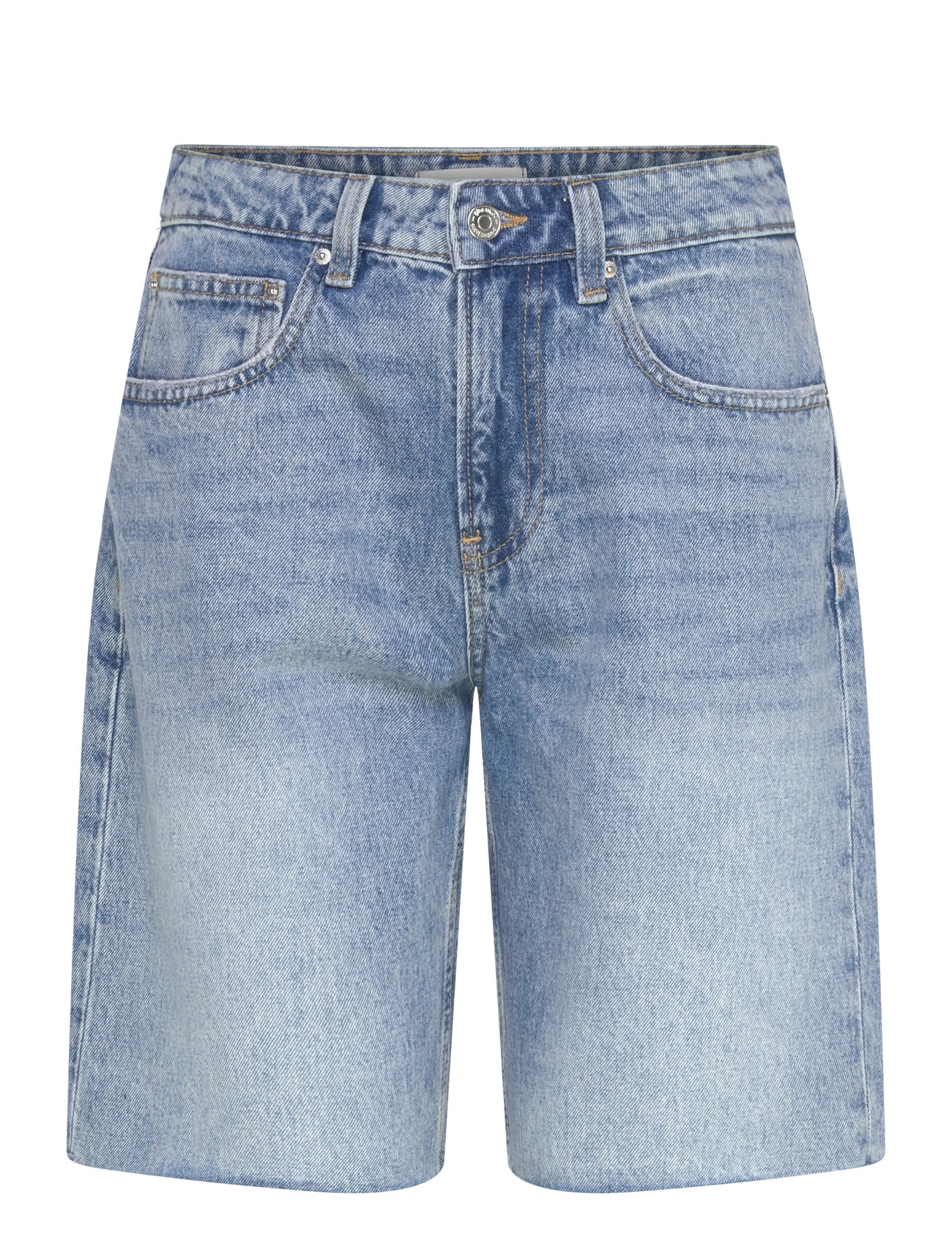 Gina Tricot Denim Jorts, 34, Blue, Shorts > Denim Shorts, Dame