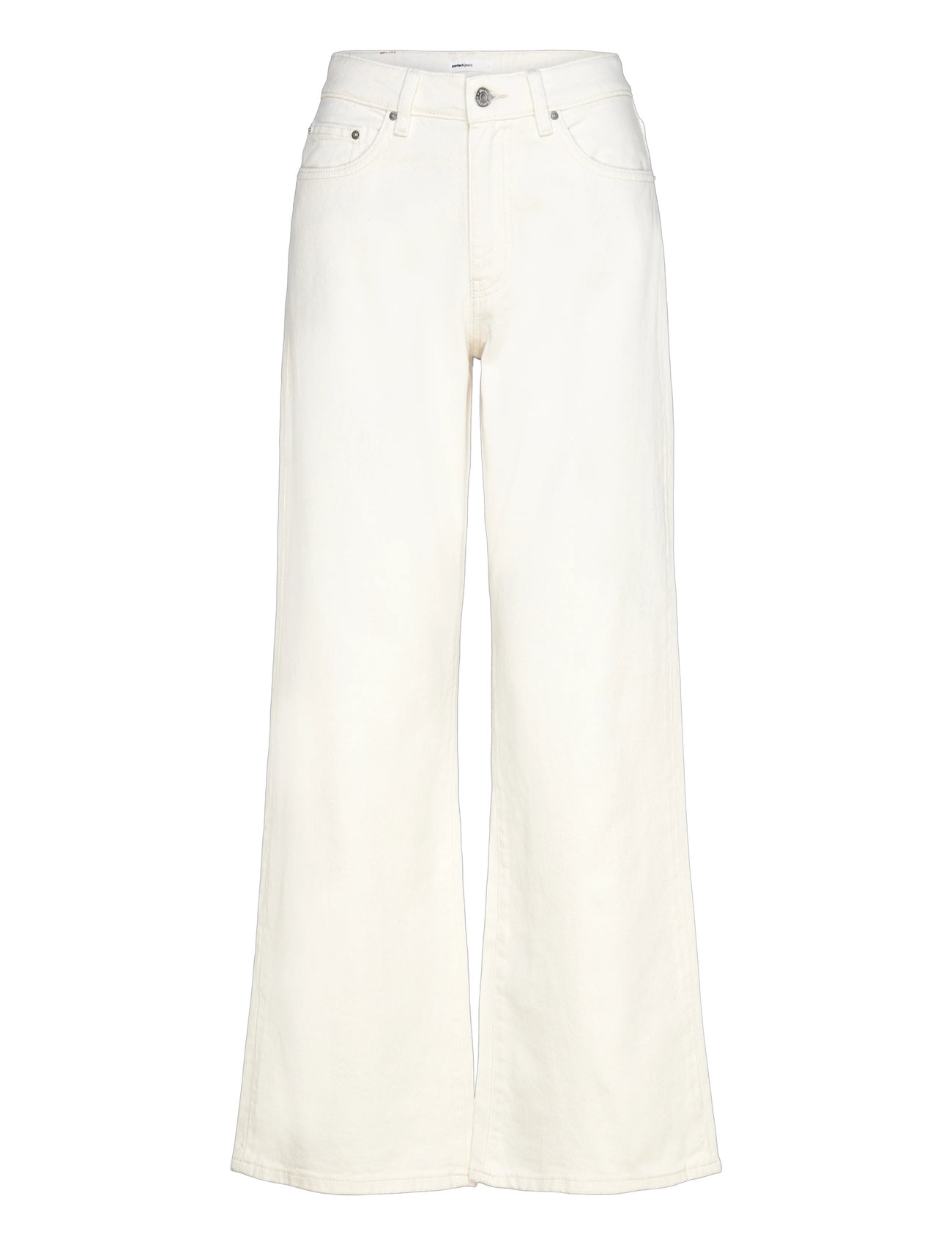 Gina Tricot Perfect Wide Jeans Vit