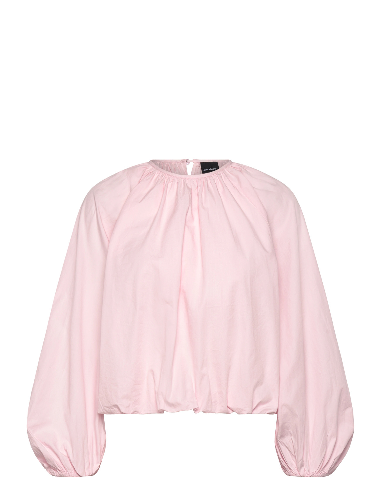 Gina Tricot Button Blouse, S, Pink, Bluser > Langærmede, Dame