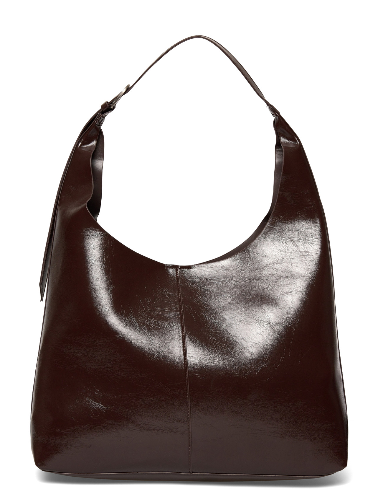 Gina Tricot Slouchy Bag, One Size, Brown, Tasker > Tasker Med Tophåndtag, Dame