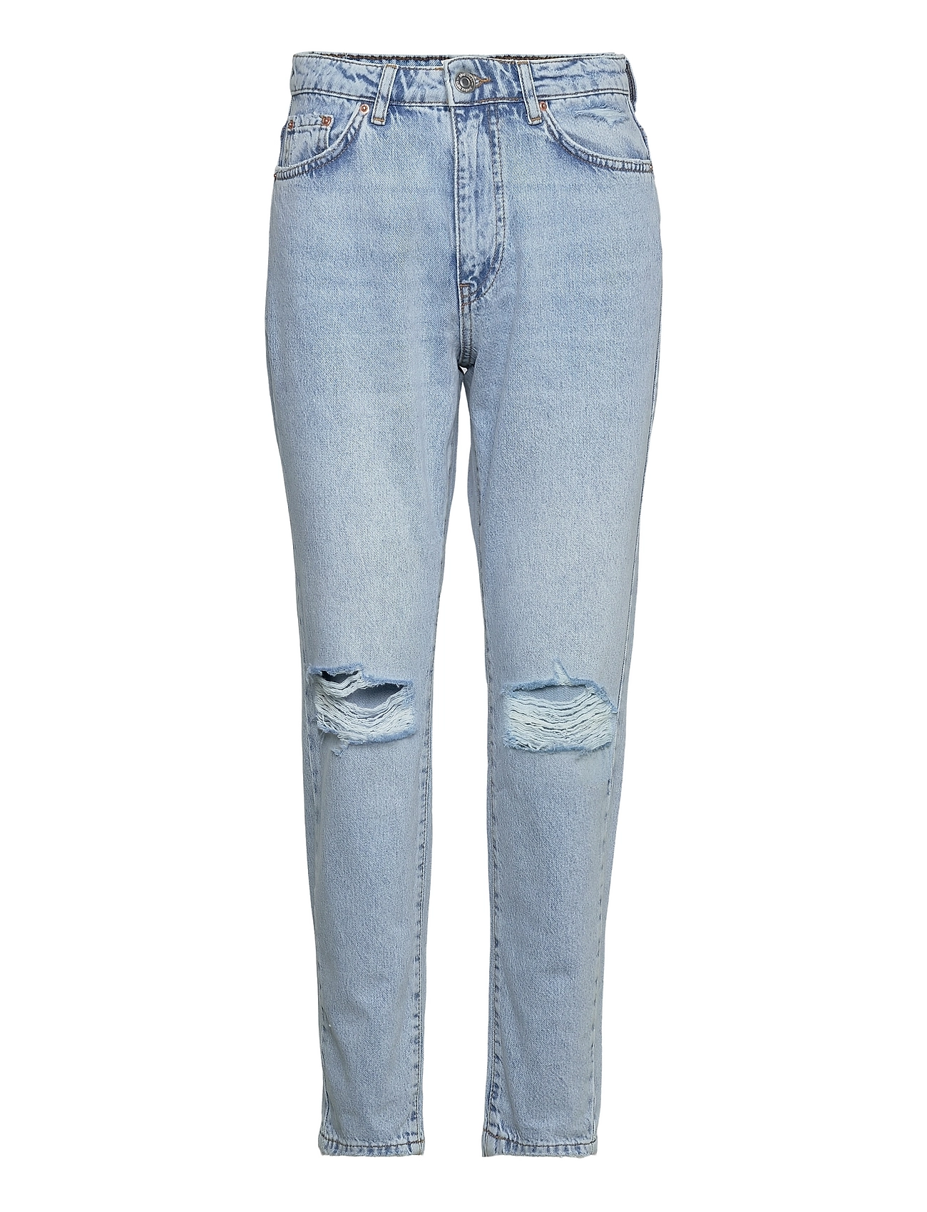 Gina Tricot Dagny Mom Jeans (Pale Blue Destr (5104)), (34.99 €) | Large  selection of outlet-styles | Booztlet.com