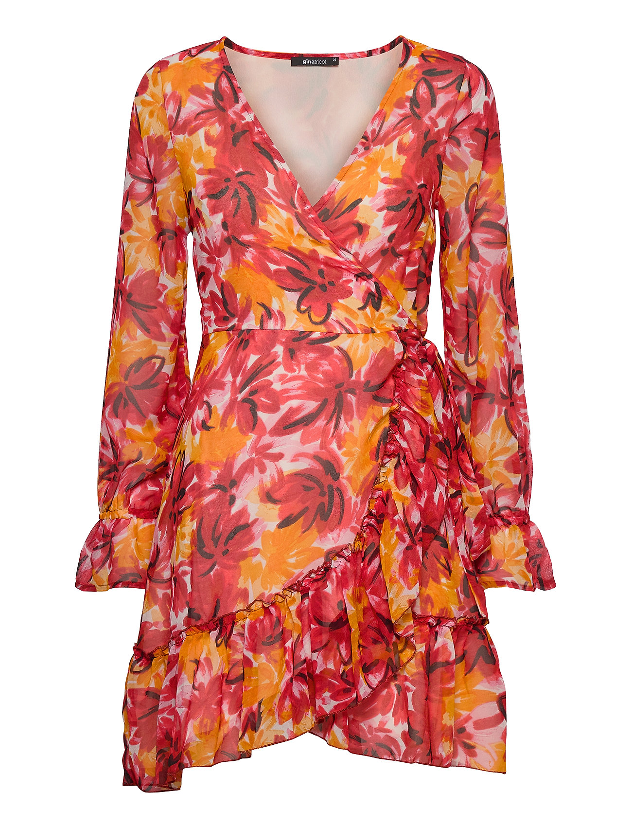 gina tricot julianna wrap dress