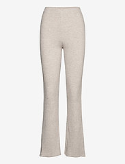 Gina Tricot Beata Rib Trousers (Beige 