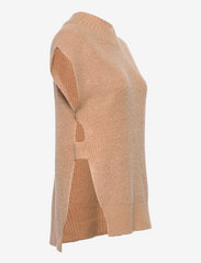 Gina Tricot - Novali knitted vest - down- & padded jackets - soft nougat (7418) - 3