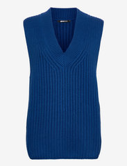 Harper knitted vest - BALEINE BLUE (5511)