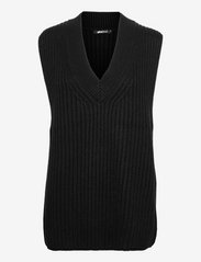 Harper knitted vest - BLACK (9000)