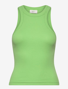 Basic rib tank - tops zonder mouwen - bud green