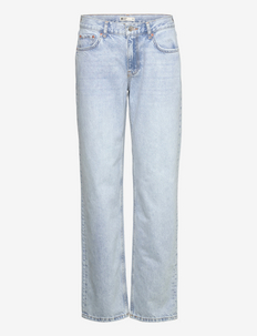 Low straight jeans - proste dżinsy - classic blue