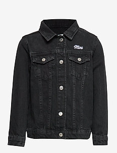 Mini denim jacket - OFFBLACK