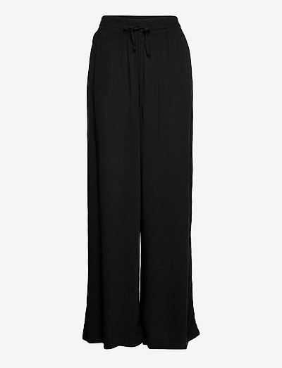 Disa trousers - pantalons larges - black (9000)