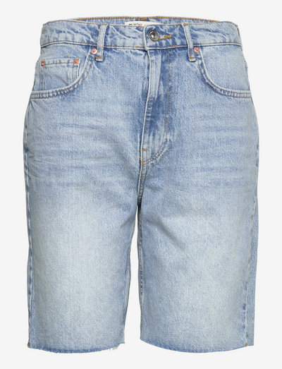 90s denim shorts - short en jeans - mid blue