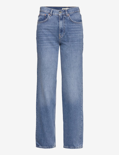 90s high waist jeans - jeans droites - dk blue