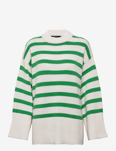Ohio knitted sweater - pulls - green stripe (6982)