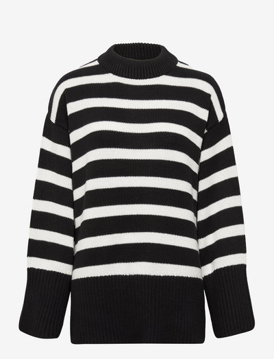 Ohio knitted sweater - pulls - white/stripe (1038)