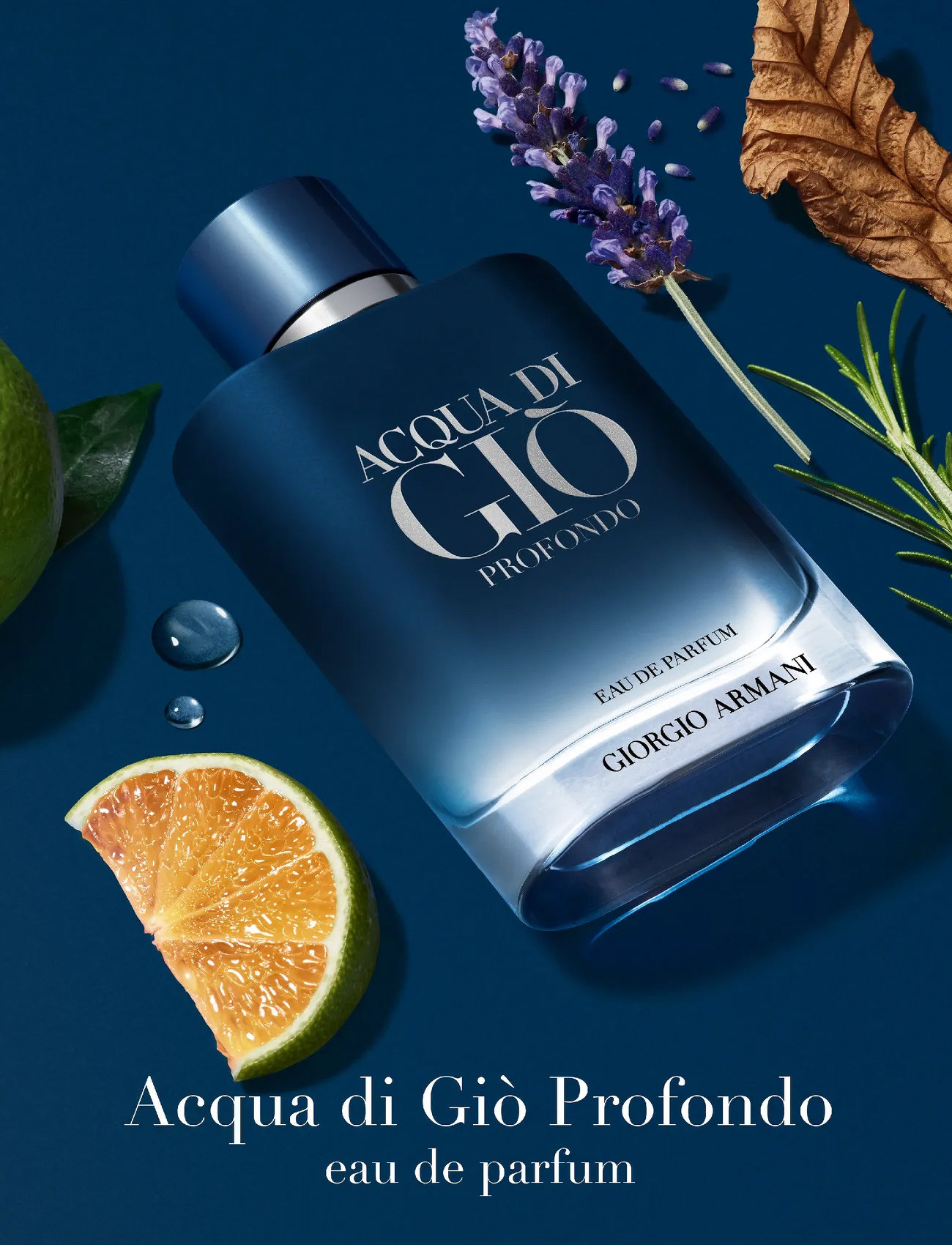 Armani Giorgio Armani Acqua Di Giò Profondo Eau De Parfum 200ml, 200 ml, Blue, Parfume > Eau De Parfum, Herre