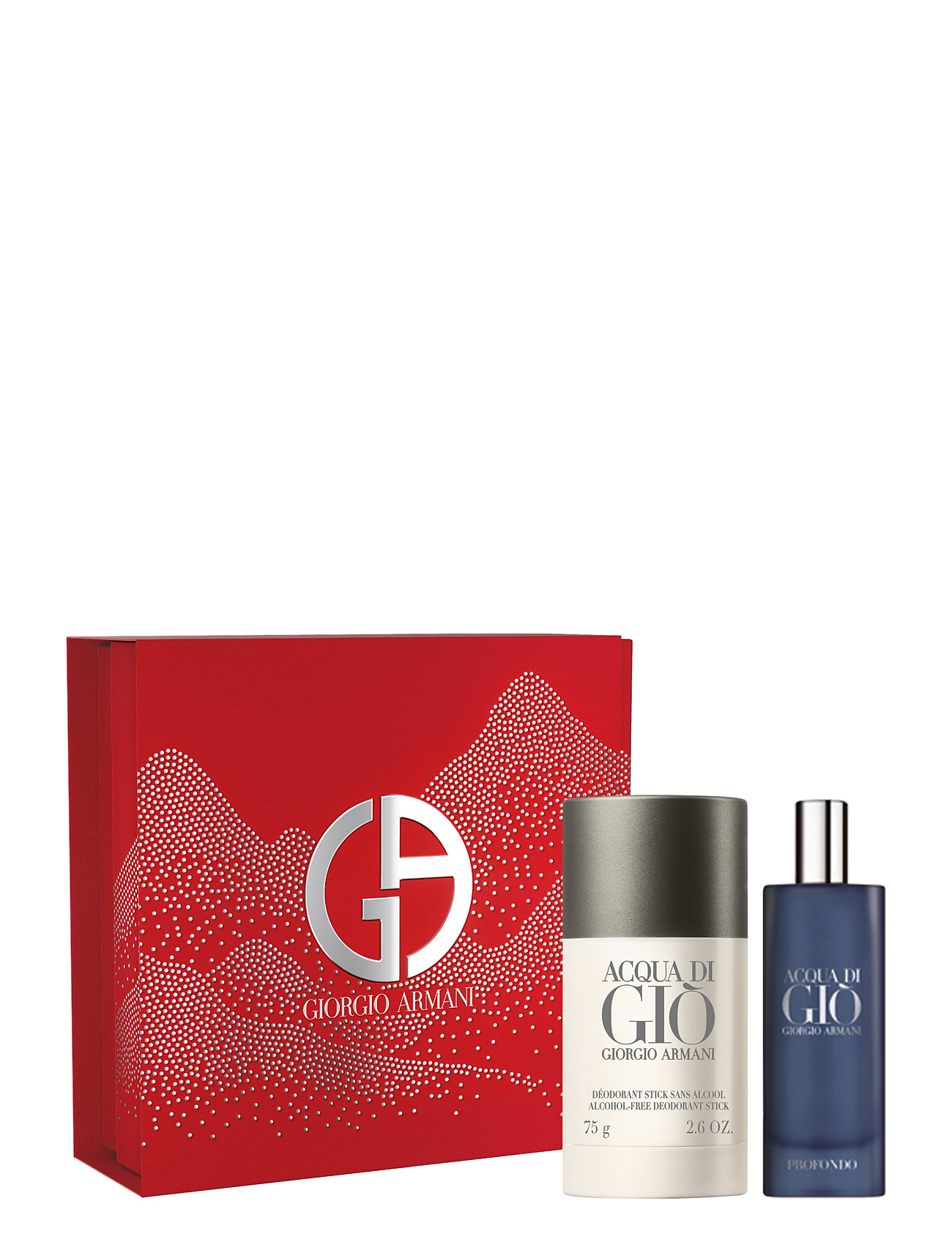 Armani Acqua Di Giò Edt Deodorant Stick 75Ml & Shower Gel 75Ml Holiday 2024 Gift Set Armani Nude