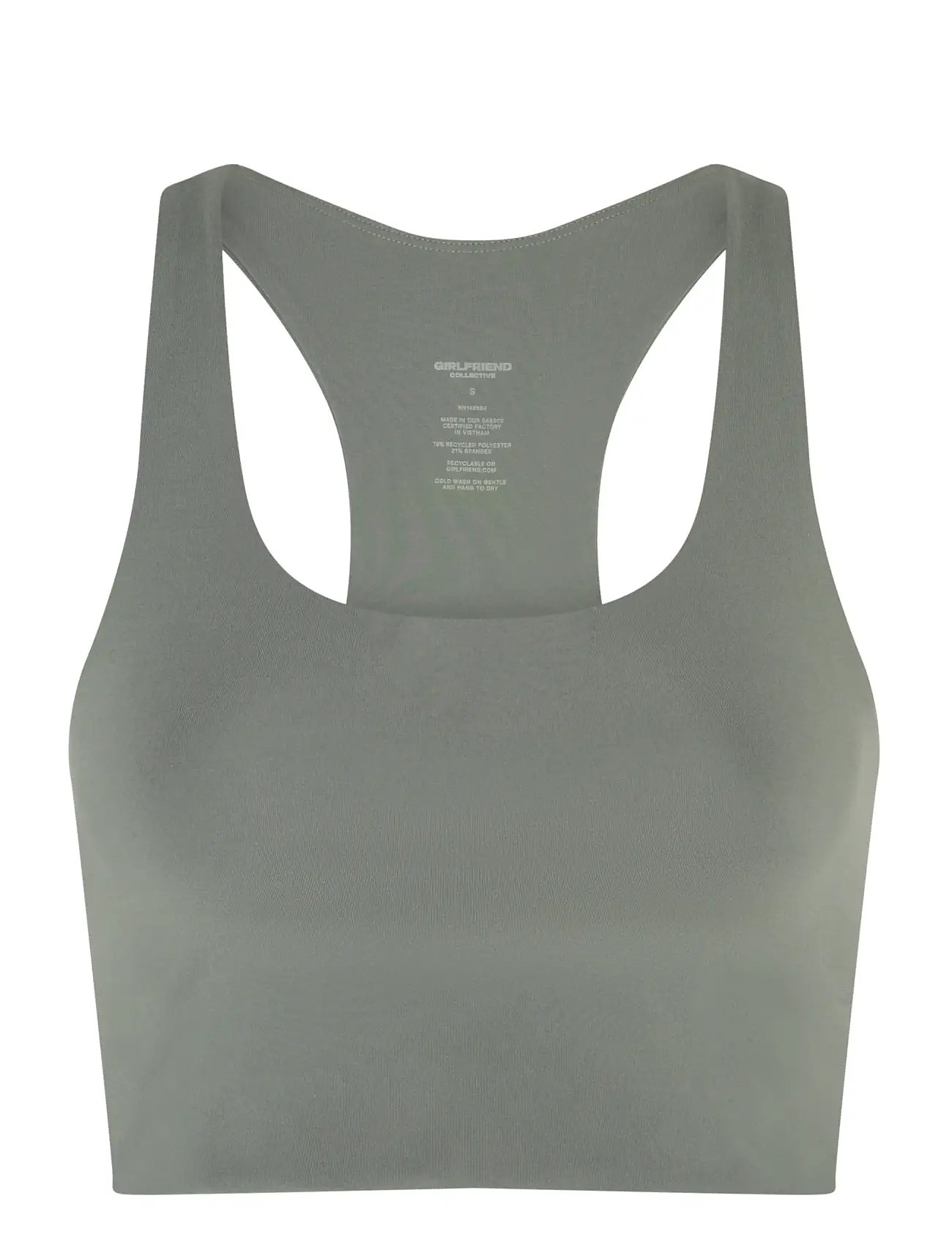GIRLFRIEND COLLECTIVE Paloma BH Khaki - XXL - Damen