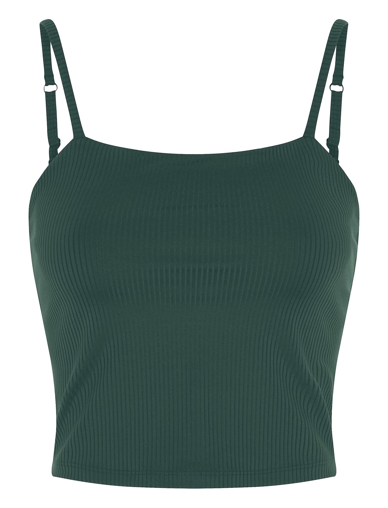 Rib Cami Top Green Girlfriend Collective