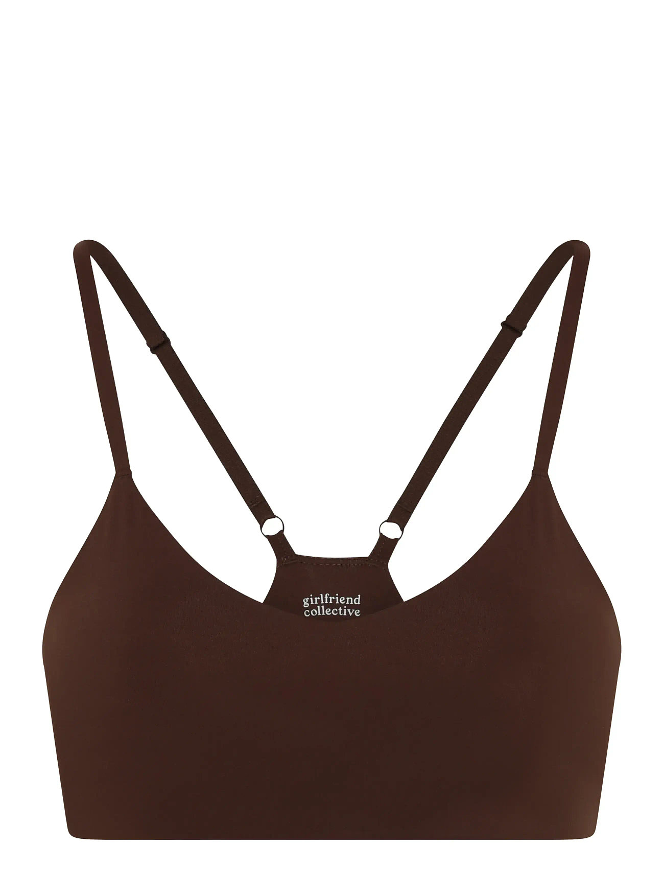 GIRLFRIEND COLLECTIVE V-Ausschnitt Bralette Braun - XXXXL - Damen