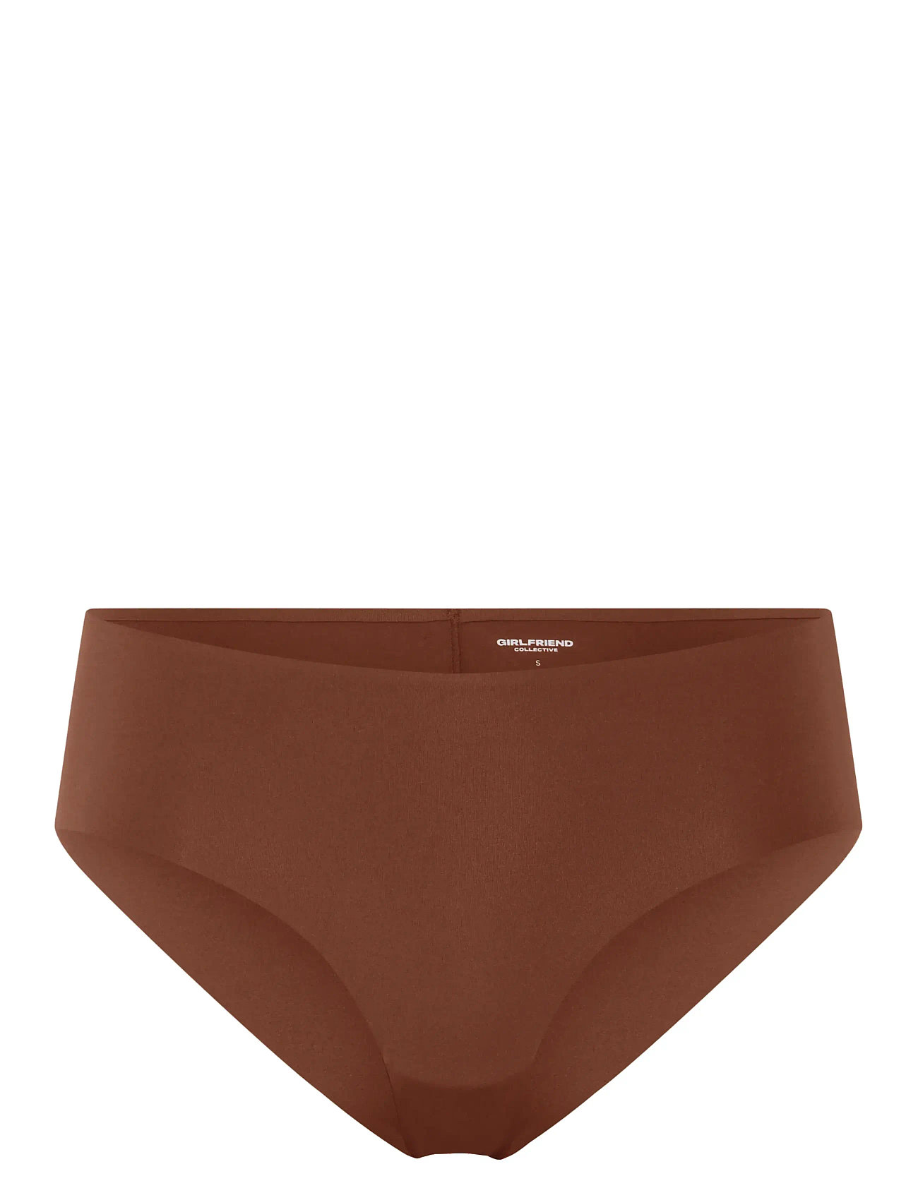 GIRLFRIEND COLLECTIVE Sport Brief, Bonded Braun - M - Damen
