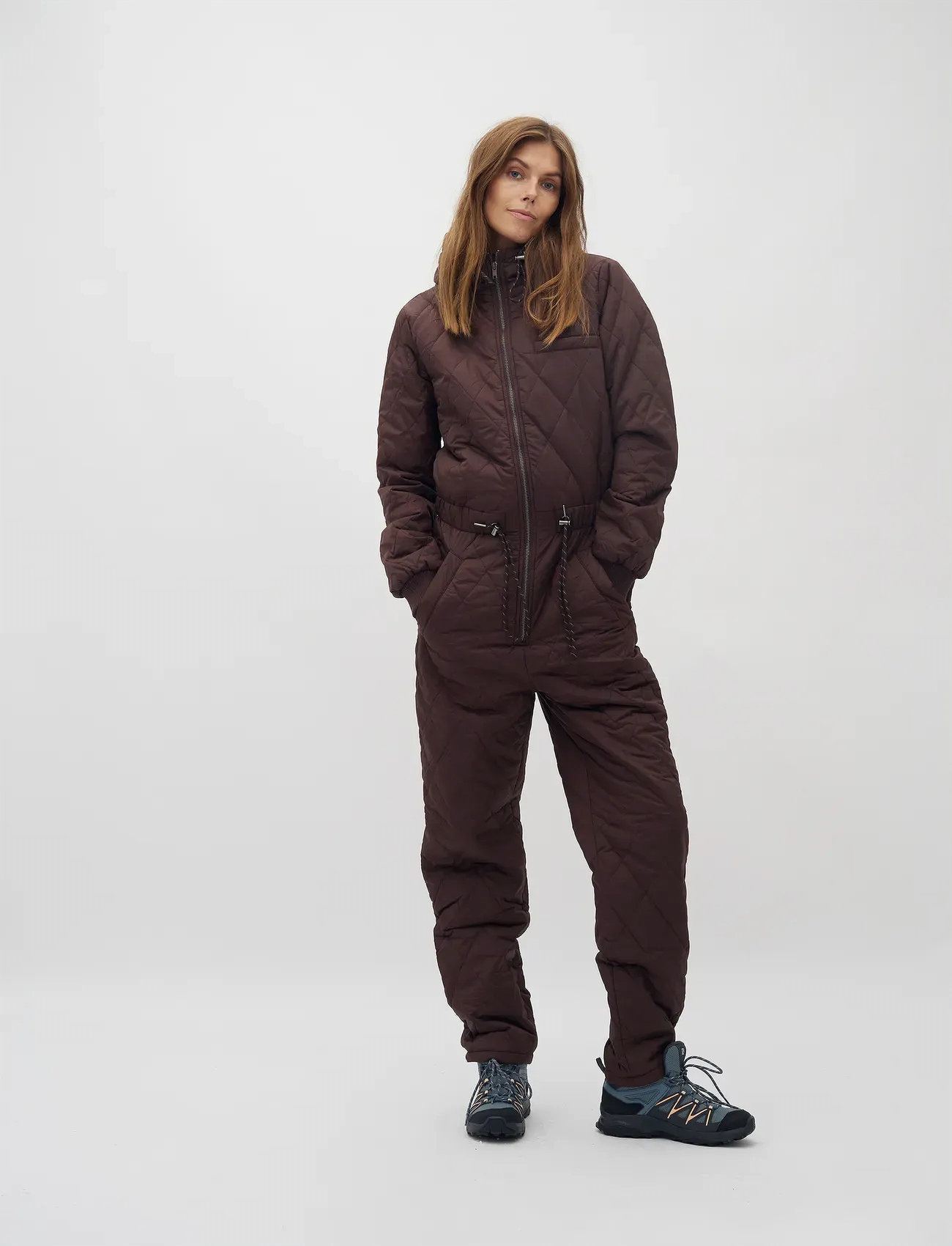 Global Funk Isolde T, XS, Brown, Underdele > Jumpsuits, Dame