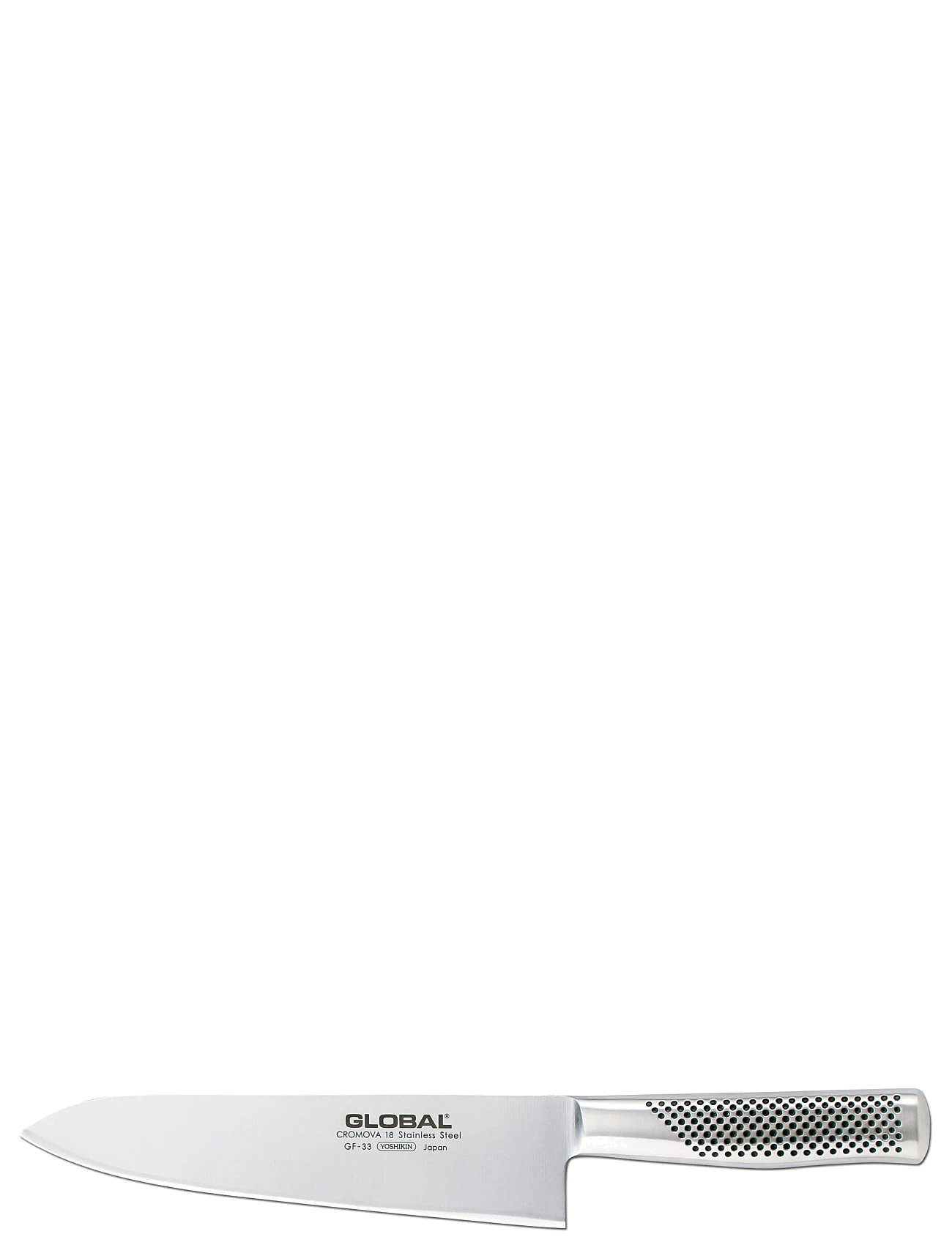 GLOBAL Kokkekniv Smedet 21 cm, 21 cm, Silver, Knive Og Tilbehør > Kokkeknive, Unisex
