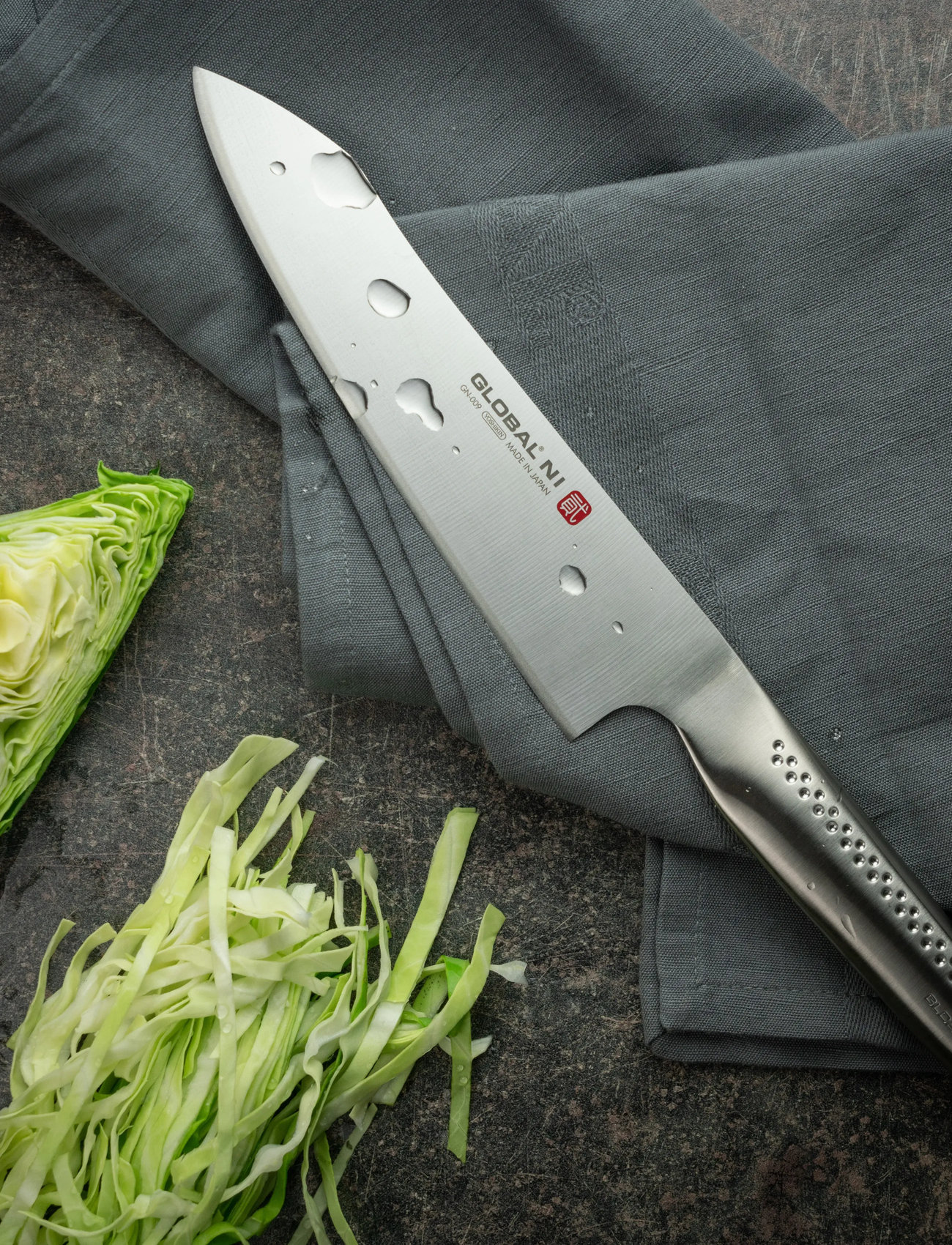 GLOBAL Kokkekniv 20 cm, 20 cm, Silver, Knive Og Tilbehør > Kokkeknive, Unisex