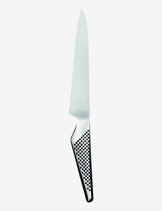 GS-14 Utility knife scallop right-side steel 15 cm - leipäveitset - steel