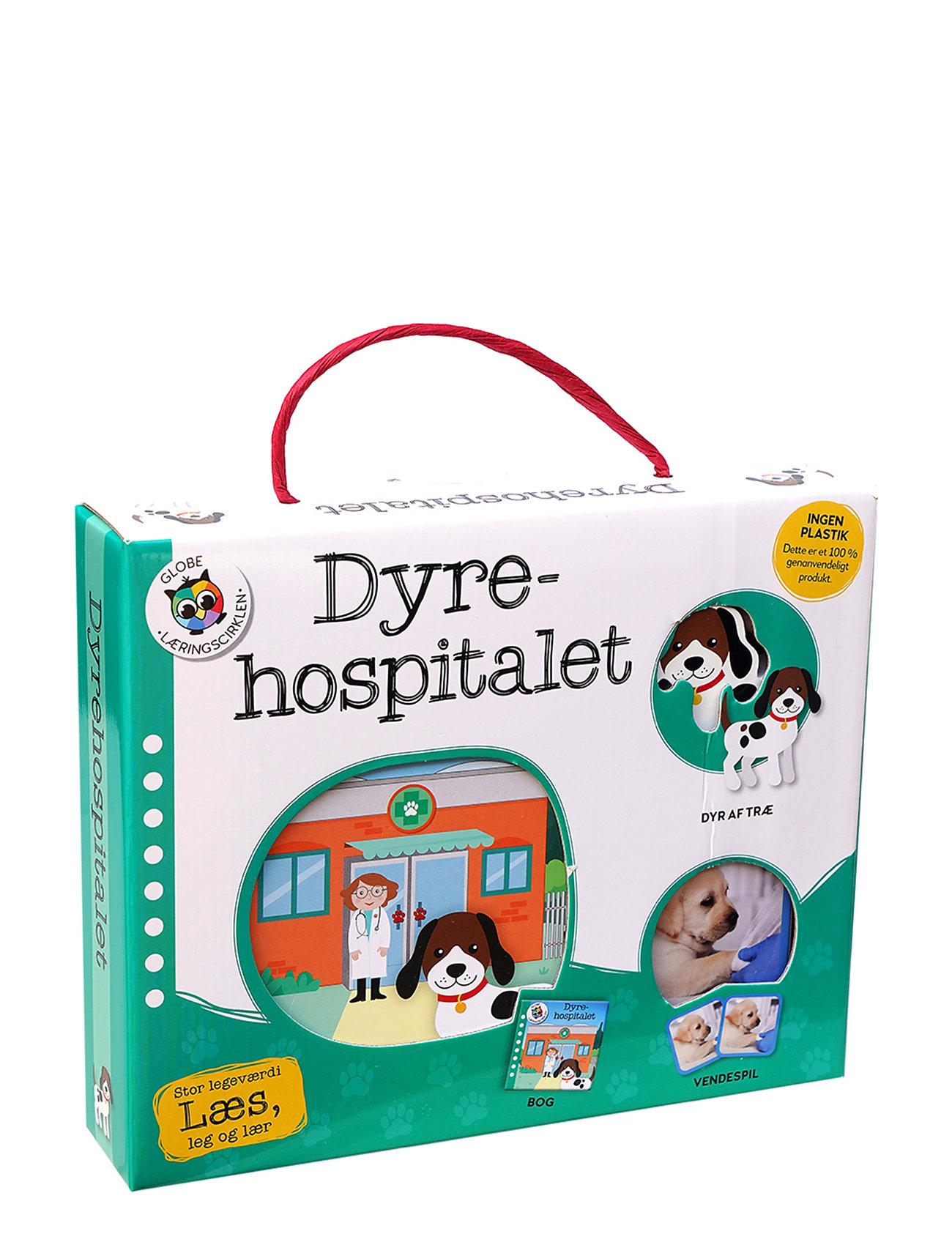 Dyrehospitalet Toys Puzzles And Games Games Memory Multi/patterned GLOBE