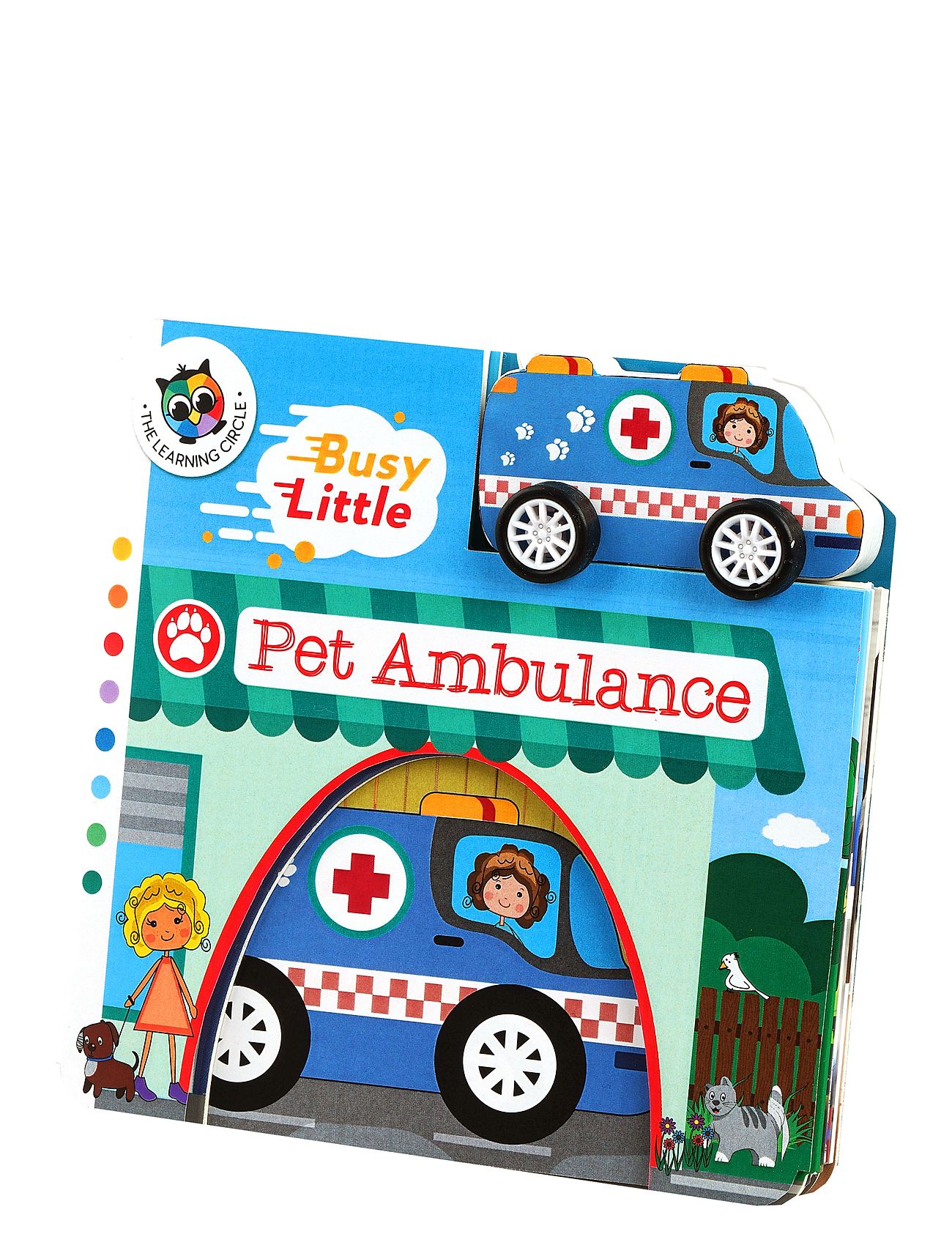 Busy Little Ambulance Toys Kids Books Baby Books Blue GLOBE