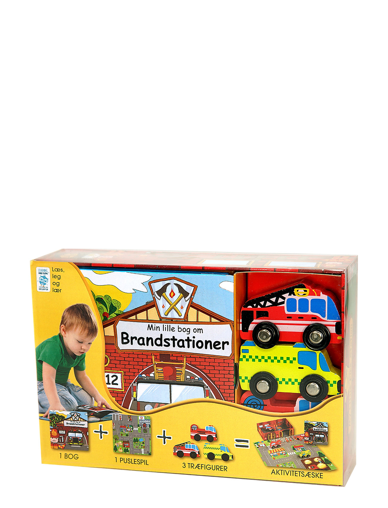 Min Lille Brandstation Toys Toy Cars & Vehicles Vehicle Garages Multi/patterned GLOBE