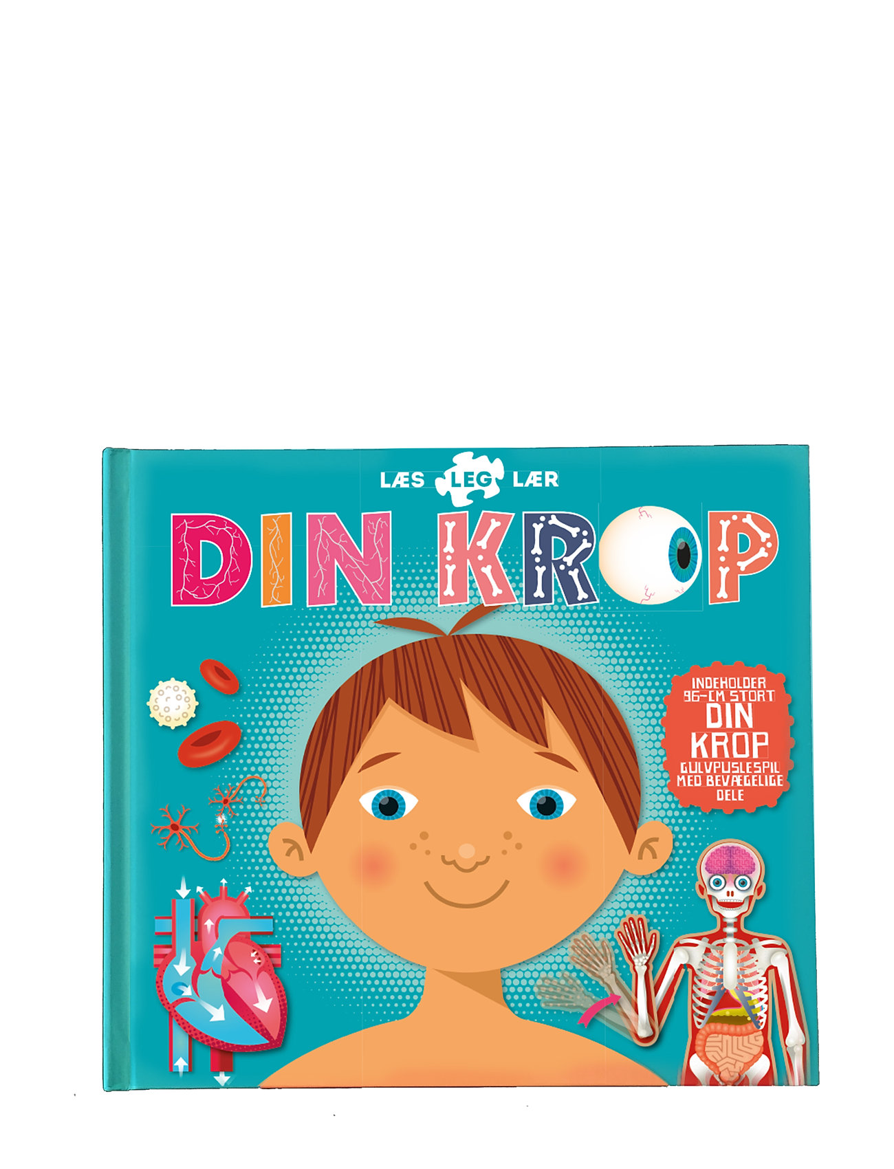Din Krop Læs Leg Lær Toys Baby Books Educational Books Multi/patterned GLOBE