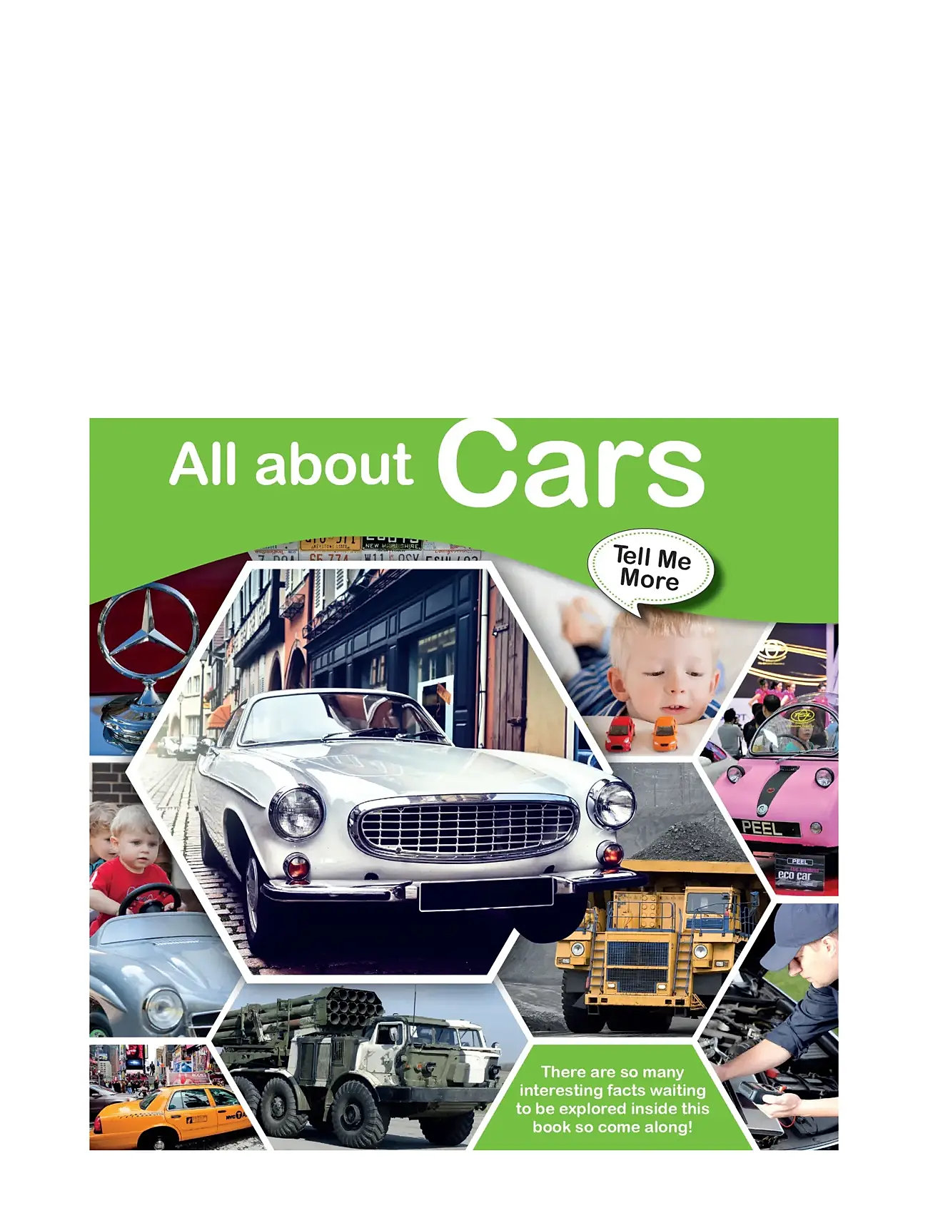 GLOBE Tell Me More - All About Cars, ENGLISH, Multi/patterned, Babybøger > Pædagogiske Bøger, Børn