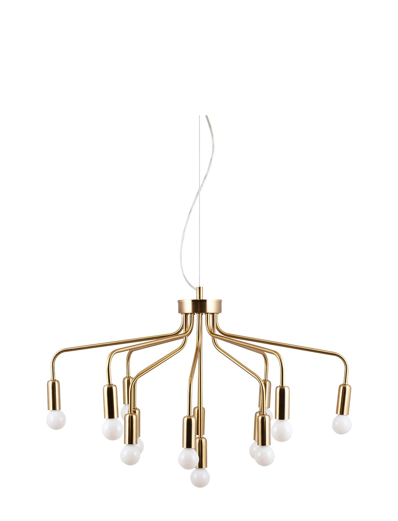 Pendant Roots 70 Brushed Brass Gold Globen Lighting