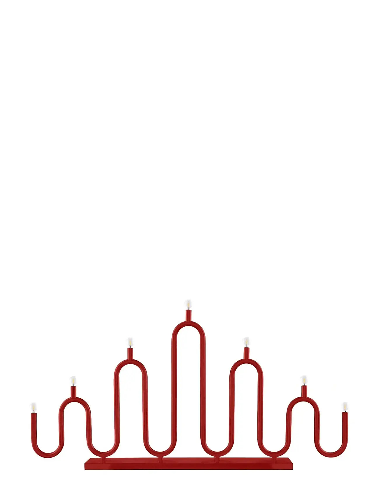 GLOBEN LIGHTING Candlestick Noel 7 Rot - H39CM - Unisex