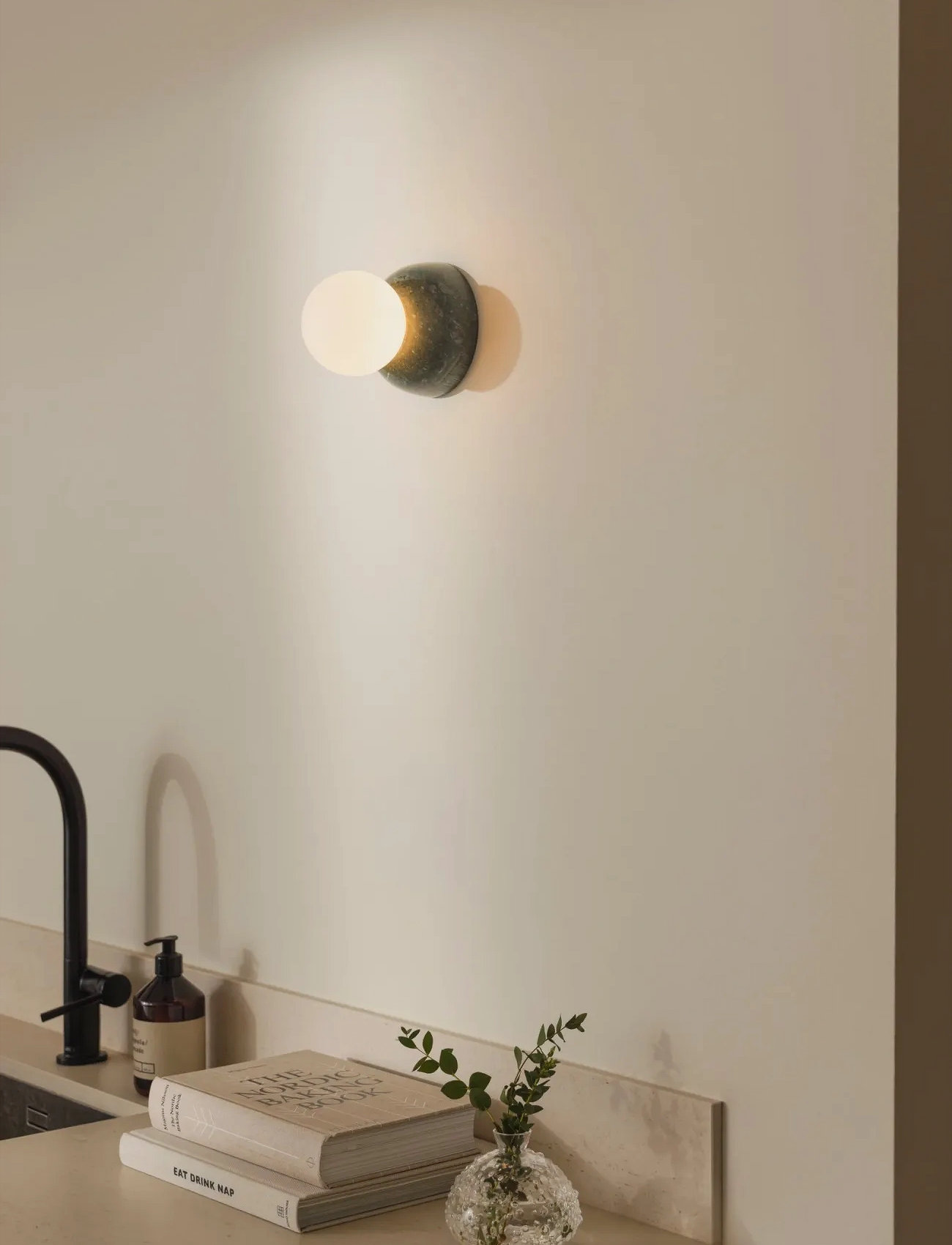 Globen Lighting Wall Lamp/Ceiling Lamp Torrano 13 Ip44, H15, Green, Lamper > Væglamper, Unisex
