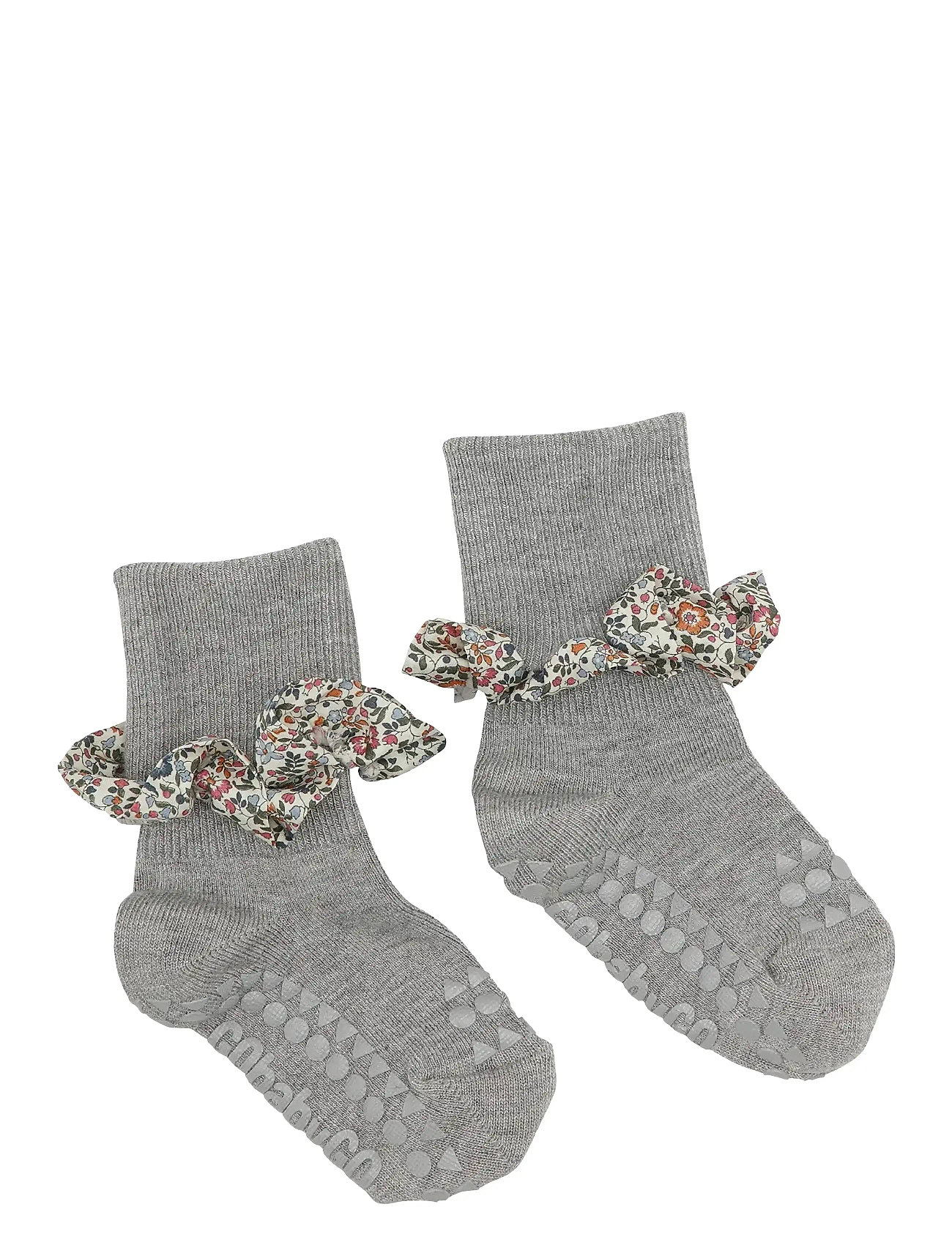 GoBabyGo Non-Slip Socks - Bamboo / Liberty, 23/26, Grey, Sokker Og Strømpebukser > Skridsikre Sokker, Børn